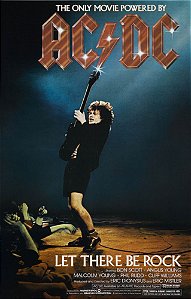 Poster Cartaz AC/DC Let There Be Rock