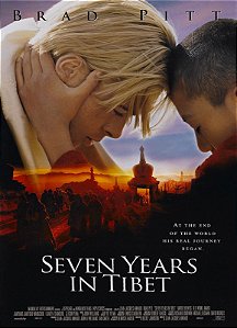 Poster Cartaz Sete Anos no Tibete