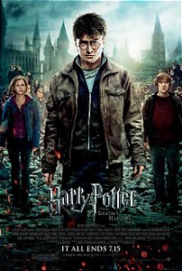 Poster Cartaz Harry Potter e as Relíquias da Morte Parte 2 B