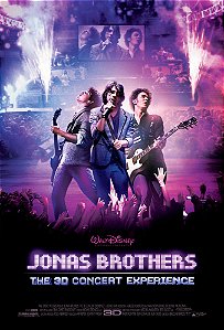 Poster Cartaz Jonas Brothers O Show 3D