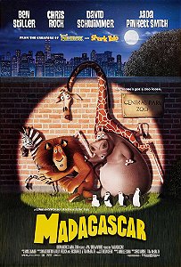 Poster Cartaz Madagascar A