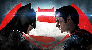 Poster Cartaz Batman vs Superman A Origem da Justiça H
