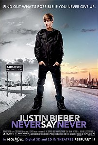 Poster Cartaz Justin Bieber Never Say Never C