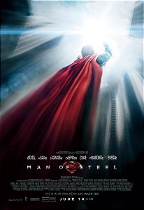 Poster Cartaz Superman O Homem de Aço G