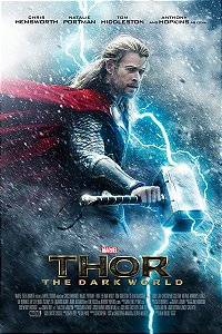 Poster Cartaz Thor O Mundo Sombrio B