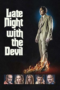 Poster Cartaz Tarde da Noite Com o Diabo B