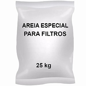 AREIA ESPECIAL PARA FILTROS 25Kg