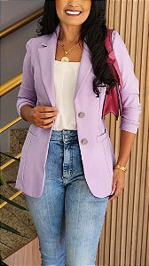 Blazer Alfaiataria Lavanda