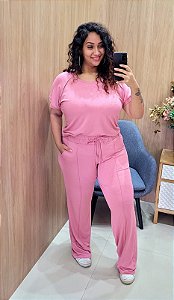 CONJUNTO VENEZA ROSA BEBE