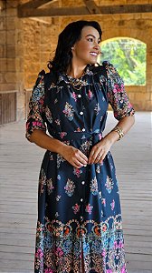 VESTIDO AMOR DE CONCEIÇÃO ESTAMPADO
