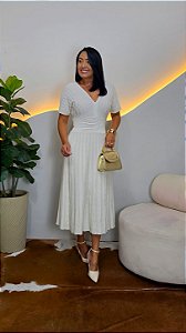Vestido Tricô Rayon