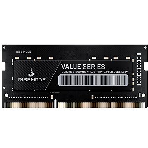 Memória Notebook Rise Mode Value Series 8GB DDR3 1600Mhz Preto - RM-D3-8G1600NL