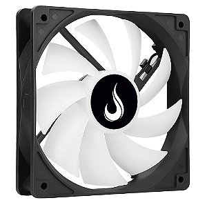 Fan Individual Rise Mode Turbine Black Sem Led 120mm - RM-GT-01-FB