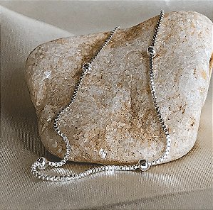 Pulseira Esferas Prata 925