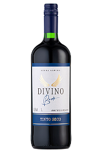 Vinho Tinto de Mesa Divino - Seco 1L