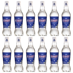 Vodka Tridestilada Kharoff x12 - 900mL