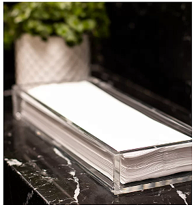 Bandeja Para Toalha de Papel Luxueuse