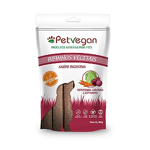 Bifinho PetVegan Vegetais > Cenoura, Espinafre e Beterraba 300g