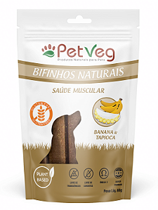 NOVIDADE! Bifinho PetVeg Banana & Tapioca