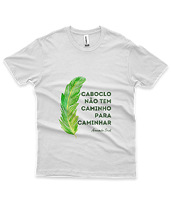 Camiseta básica Masculina O Caminho do Caboclo