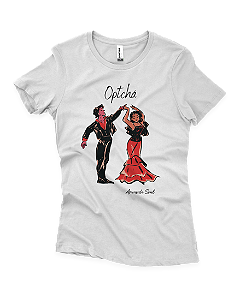 Camiseta básica Feminina Salve os Ciganos