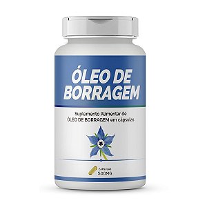 Óleo De Borragem cápsulas