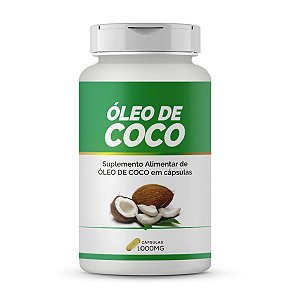 Óleo De Coco (1000MG) cápsulas
