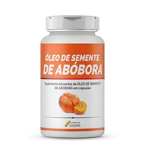 Óleo De Semente De Abóbora (1000 MG) cápsulas