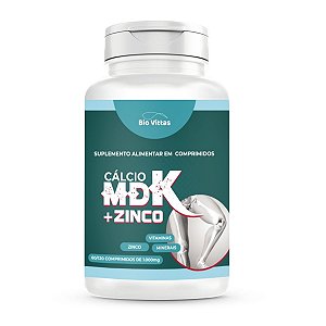 Cálcio MDK + Zinco Comprimidos