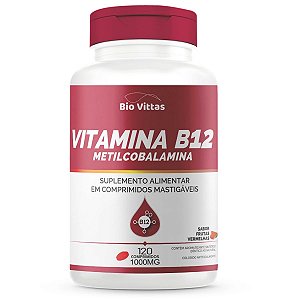 Vitamina B12 Metilcobalamina (Frutas Vermelhas)