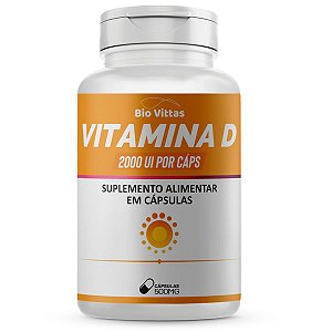 Vitamina D3 2.000 UI cápsulas