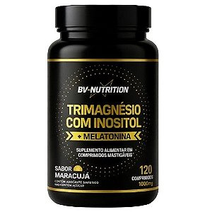 Tri-Magnésio Com Inositol + Melatonina 1000mg (Mastigável)