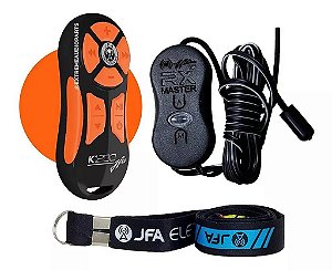 Controle Longa Distância Jfa K1200 Preto C/Laranja