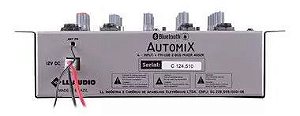 Mesa De Som LL Automix A502R 12V 5 Canais BT - LL Audio