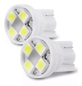 Led Meia Luz Pingo T10 Automotivo  4 leds