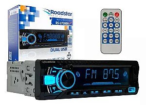 Auto Rádio Automotivo Bluetooth RS-2751BR Plus Roadstar