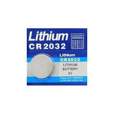 Bateria De Lithium 3V CR 2032 Unidade