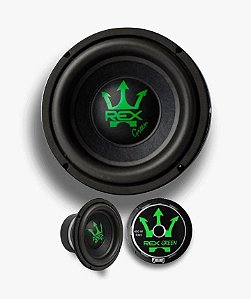 Alto Falantes Subwoofer Magnum Rex Green 8 Polegadas 400w Rms.