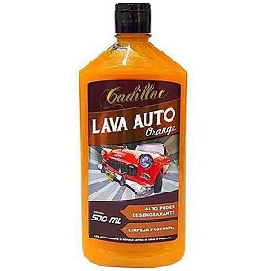 Orange Lava Auto Shampoo Desengraxante 1:100 500ML - Cadillac