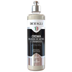 Croma Polidor Metal Cromado Escapamento Risco 500ML - Dettagli