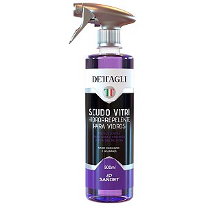 Scudo Vitri Repelente Agua Cristalizador Vidro 500ML - Dettagli
