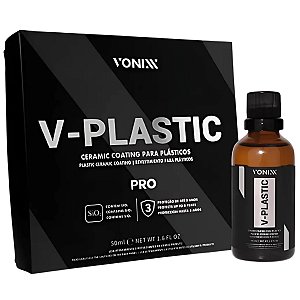 V-Plastic Pro Vitrificador Plástico Automotivo 50ML - Vonixx