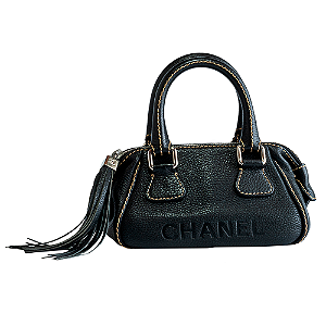 CHANEL LAX TASSEL BOWLER BAG