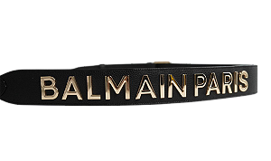 ALÇA BALMAIN PARA BOLSA COM LOGO