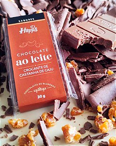 Ao Leite com Crocante de Castanha de Cajú 30g