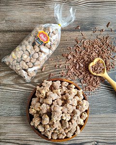 Pipoca Gourmet com Chocolate Ao Leite e Ninho