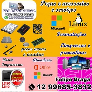 PEÇAS E ACESSORIOS PARA COMPUTADOR E NOTEBOOK