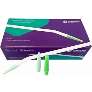 SUGADOR CIRURGICO ESTERIL DESCARTAVEL 20UNID.