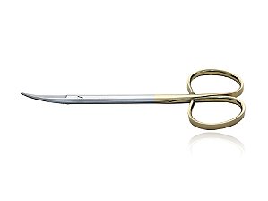 TESOURA GOLDMAN FOX CURVA 12 CM