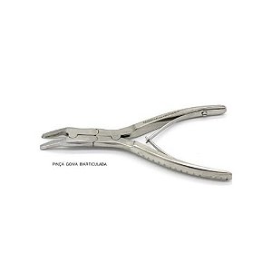 PINÇA GOIVA /ALVEOLOTOMO BI-ARTICULAVEL CURVA